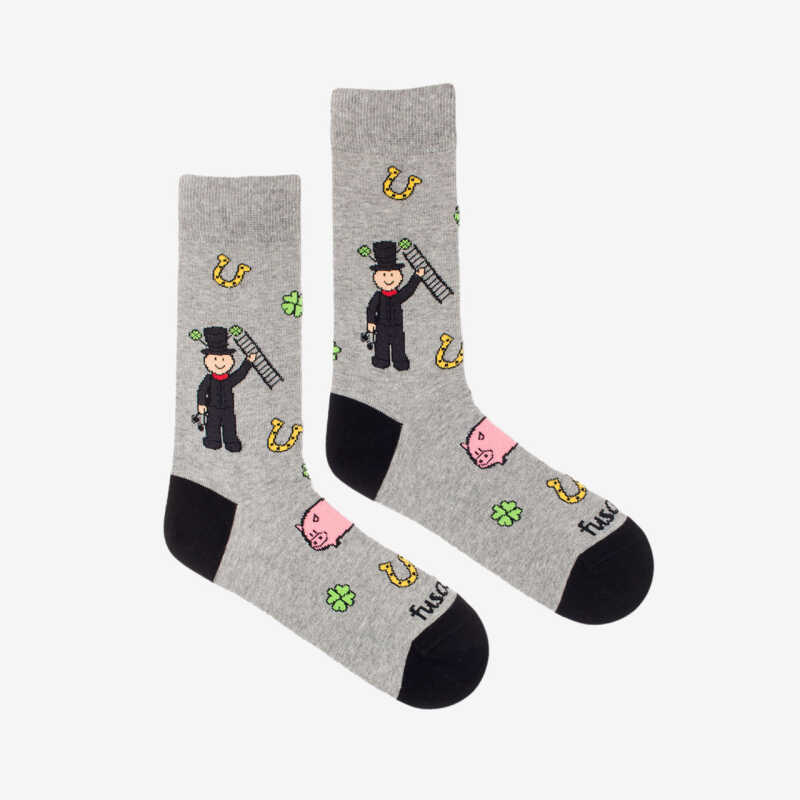 PONOŽKY Kominík - šedé