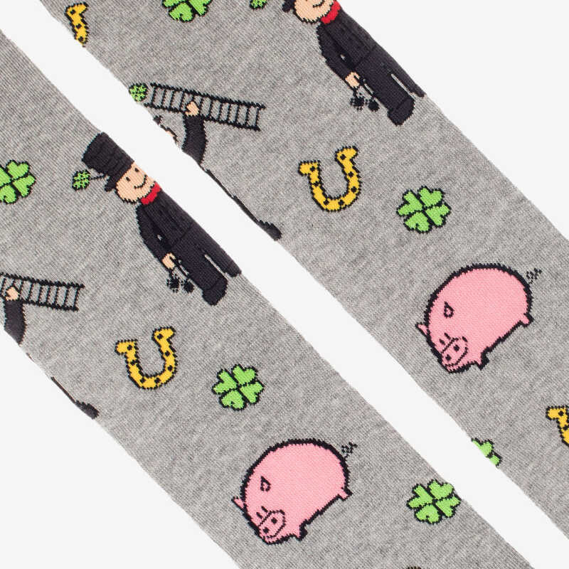 PONOŽKY Kominík - šedé