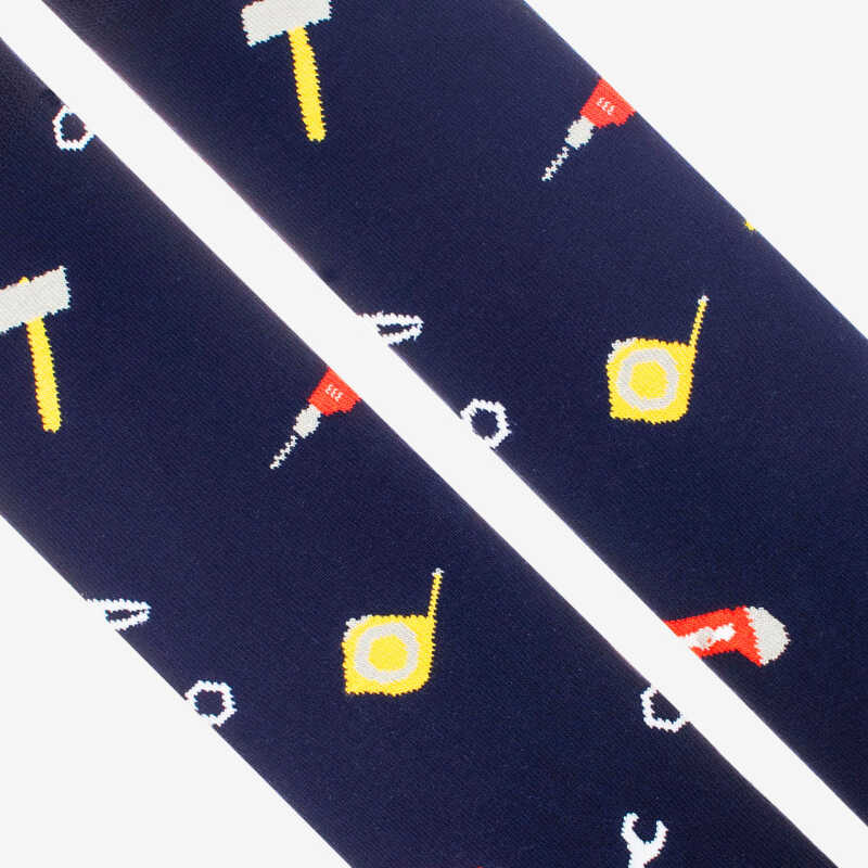 PONOŽKY Kutil modro-žluté