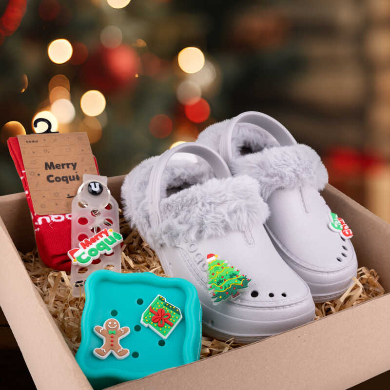 Vánoční balíček pro děti Husky grey