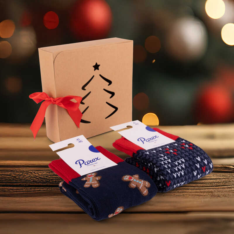Vánoční balíček ponožek Gingerbread + xmas4